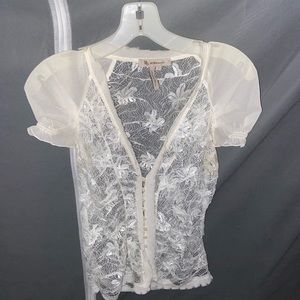 Sheer BCBG Top✨✨✨